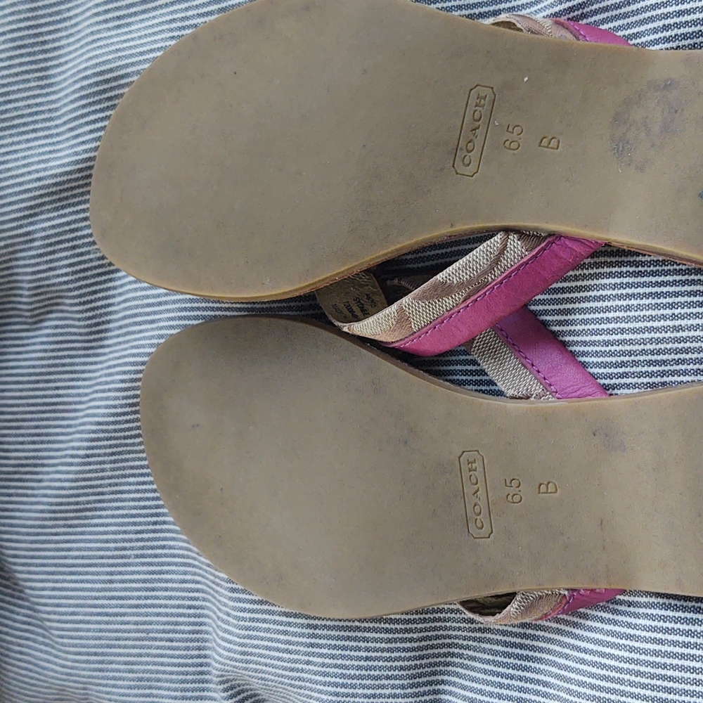 Coach Flip Flops - image 2
